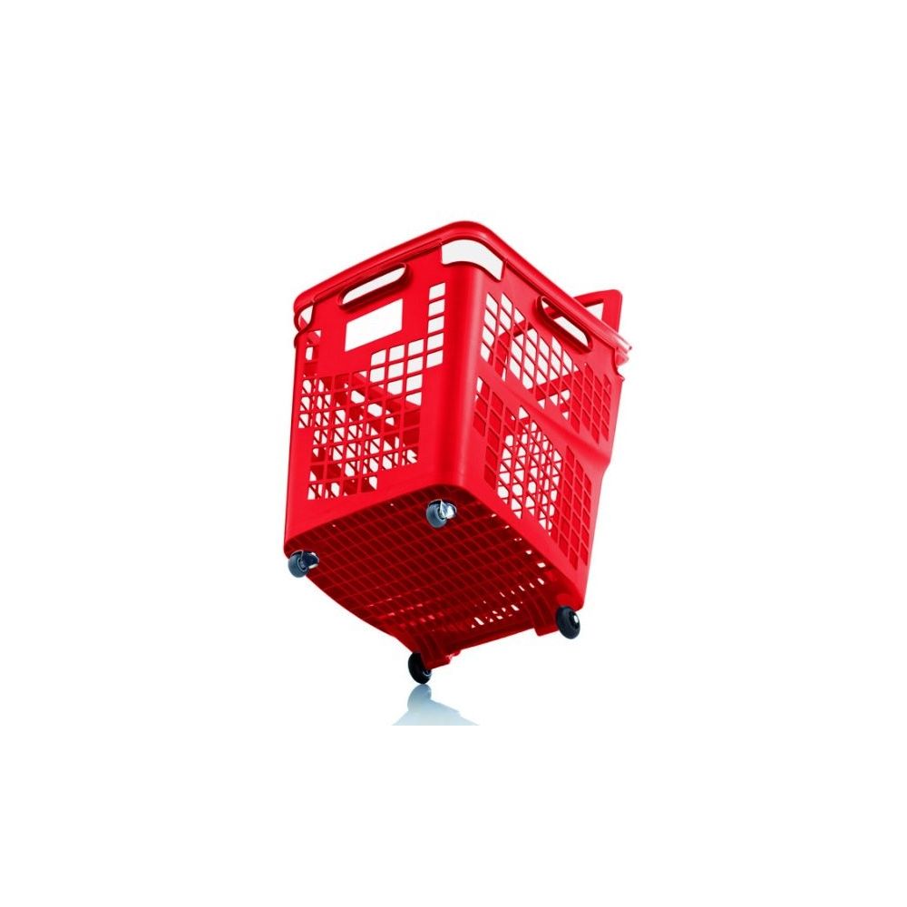 Cesta carrito con ruedas de 65L